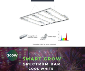 Customizable Spectrum Bar LED Grow Lamp for Weed